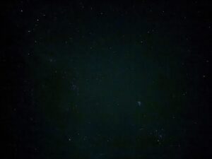 iPhone15 pro撮影の八丈島星空