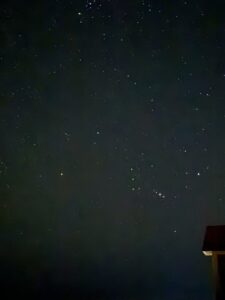 八丈島リードパークホテルで撮影したiphone撮影星空