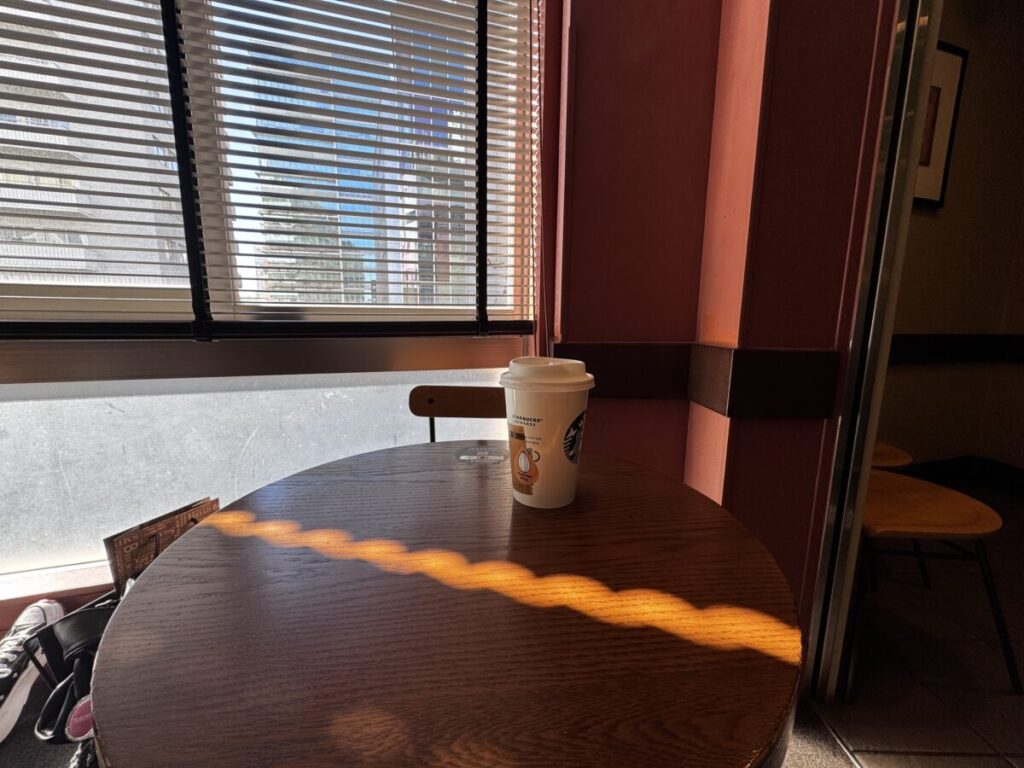 渋谷公園通りスタバ３F