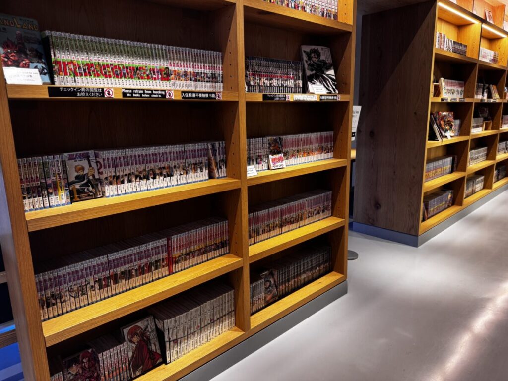 渋谷tsutayaシェアラウンジの漫画はリフレッシュの起爆剤