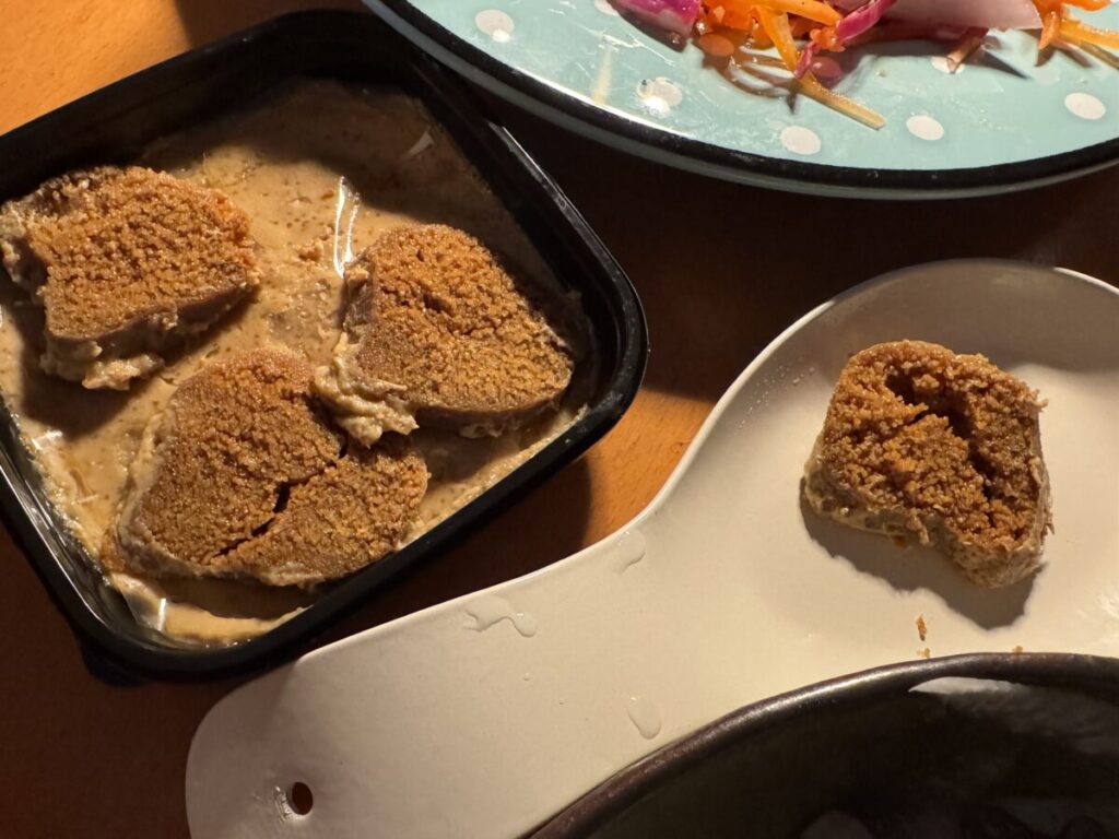 金沢駅甘くない土産最有力候補のフグの子（卵巣）粕漬けの中身