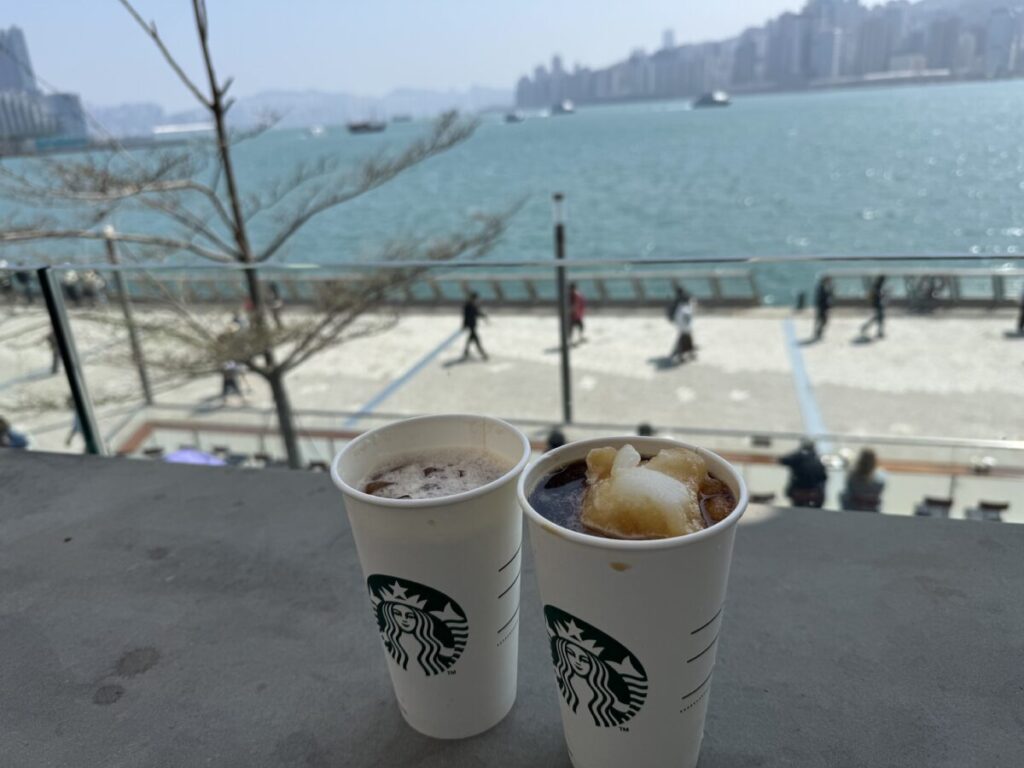 香港スターバックスの柚子コールドブリュー