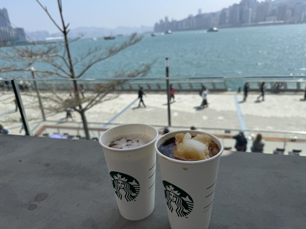 香港スターバックスの柚子コールドブリュー