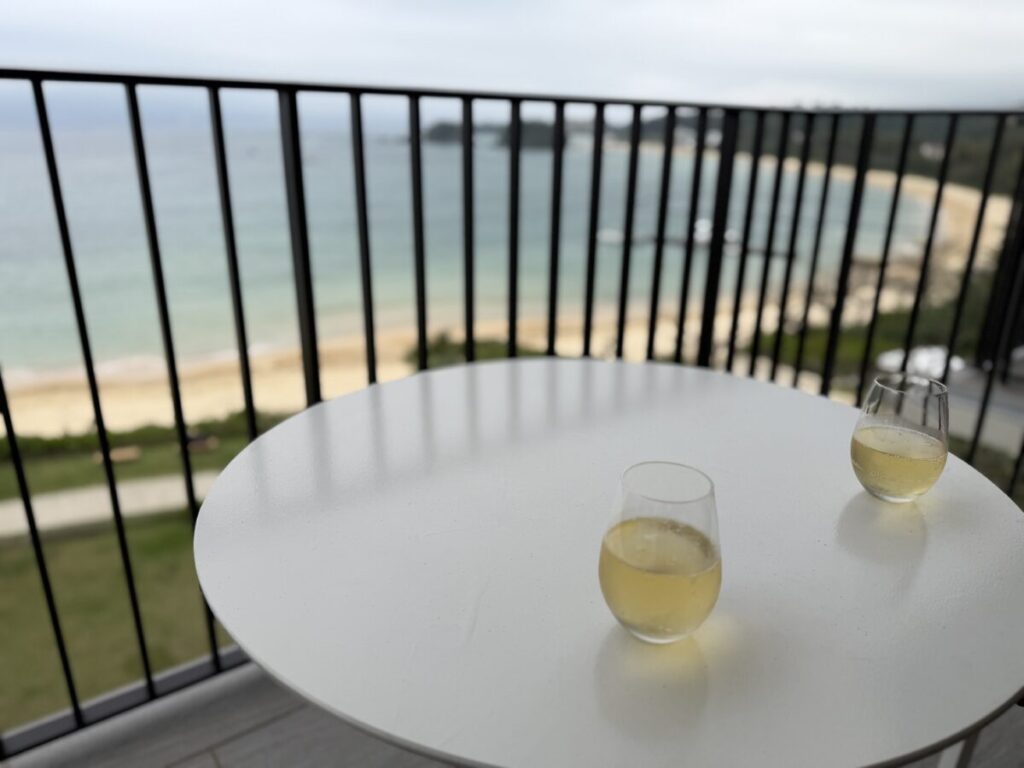 ハレクラニ沖縄のテラス