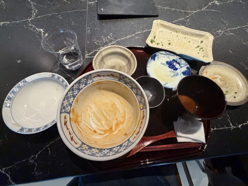 高級牛丼　高輪　mimure3階　牛丼 㐂㐂屋完食