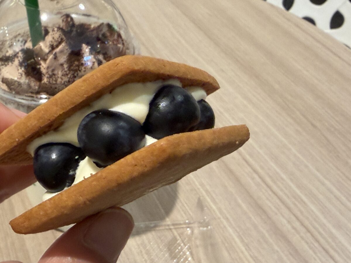 六花亭生ブルーベリー　バターサンドは美味しすぎる