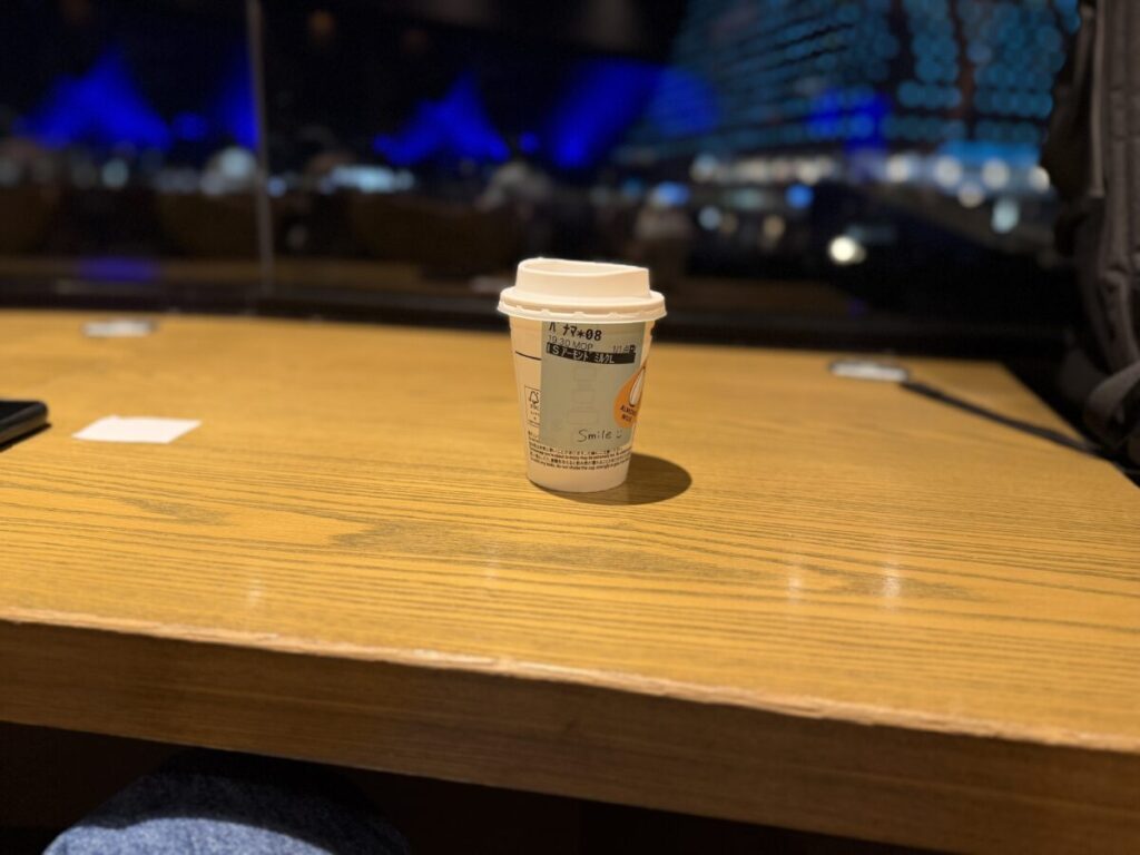 スターバックス神戸メリケンパーク店の２階席