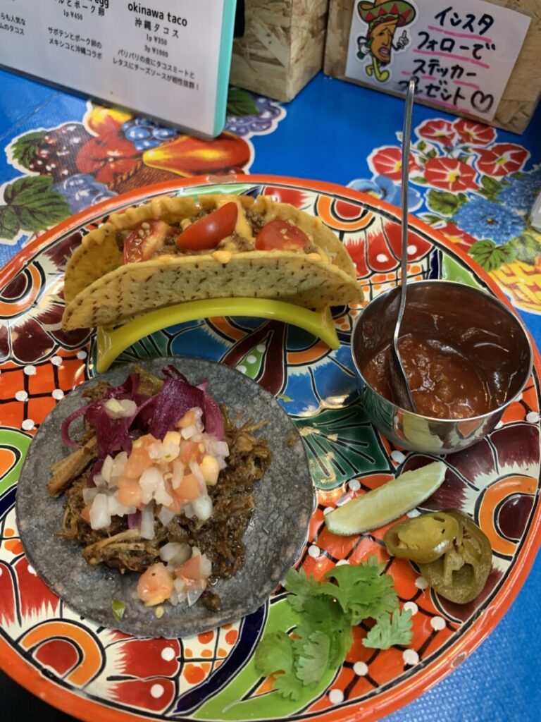 Drunk Tacosのブルーコーントルティーヤ
