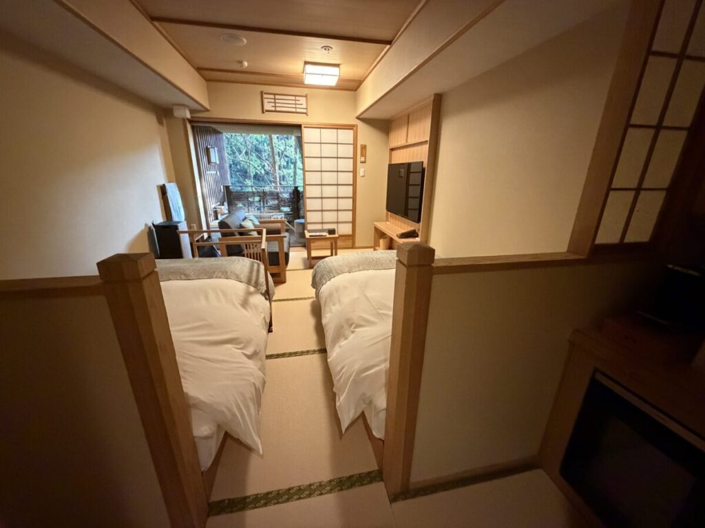 伊勢神宮徒歩圏内の温泉宿ホテル伊久の室内